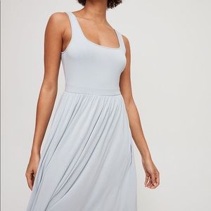 Aritzia Wilfred Free Assonance Dress Light Blue
